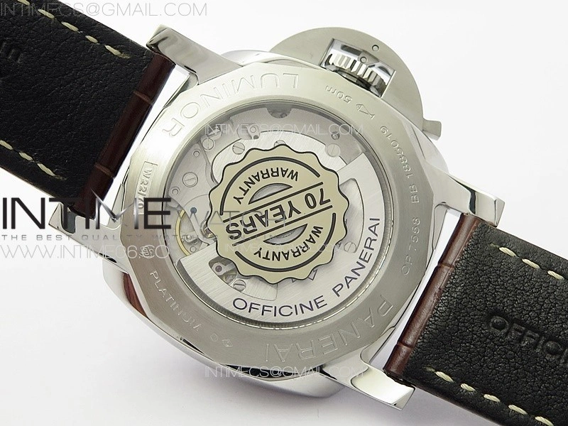 Pre Order PAM1116 SS VSF 1:1 Best Edition Green Dial on Brown Leather Strap P.9010 Super Clone